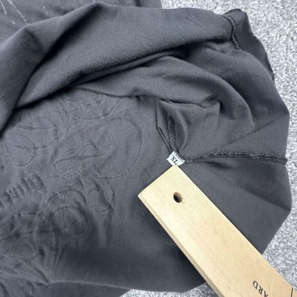 Vintage Monarchy T-Shirt Mens XL Made in USA Black Distressed 00's Graphic Print - Picture 5 of 6